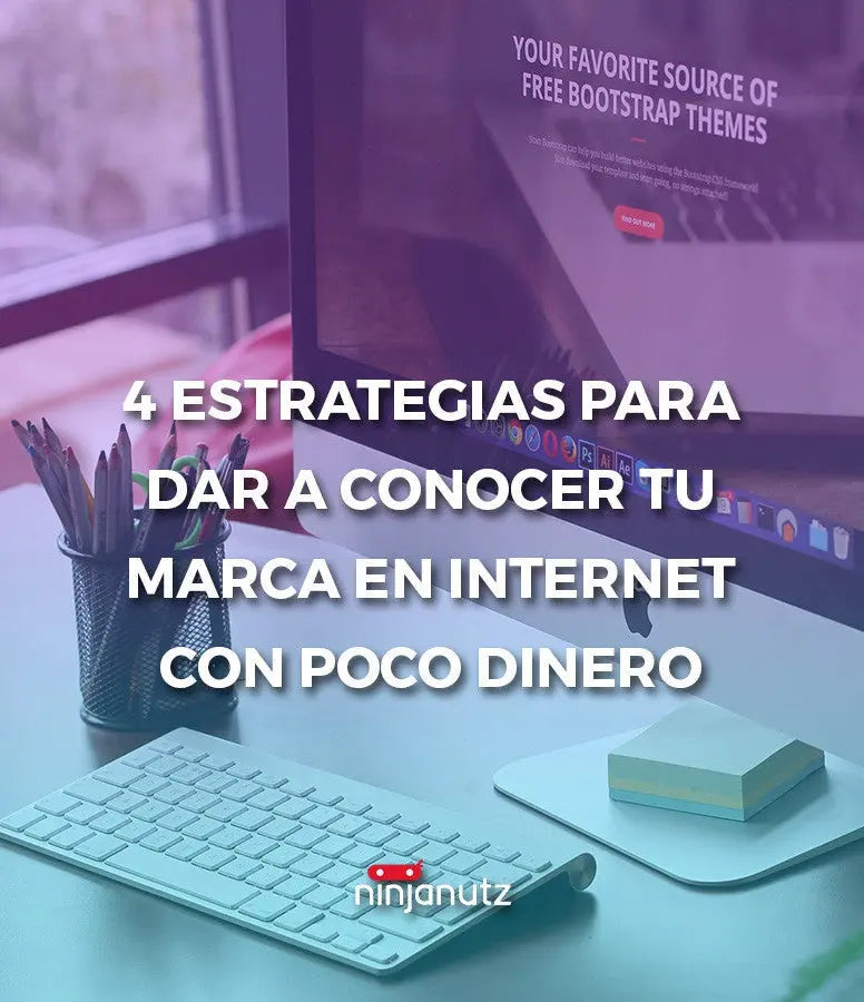 4 estrategias para dar a conocer tu marca en internet con poco dinero NinjaNutz®
