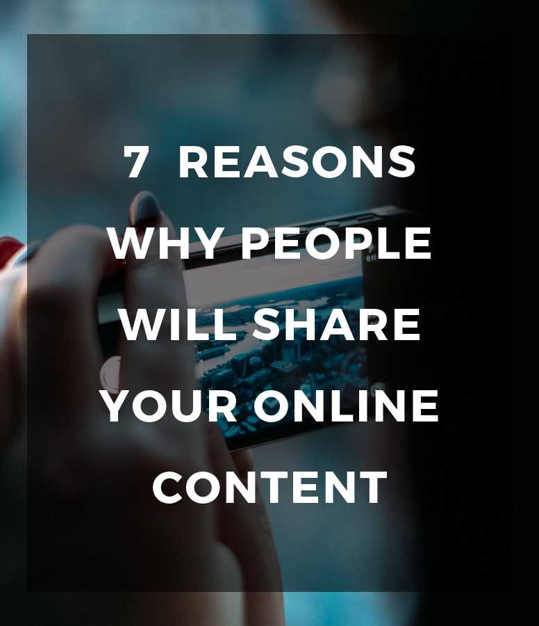 7 reasons why people will share your online content NinjaNutz®