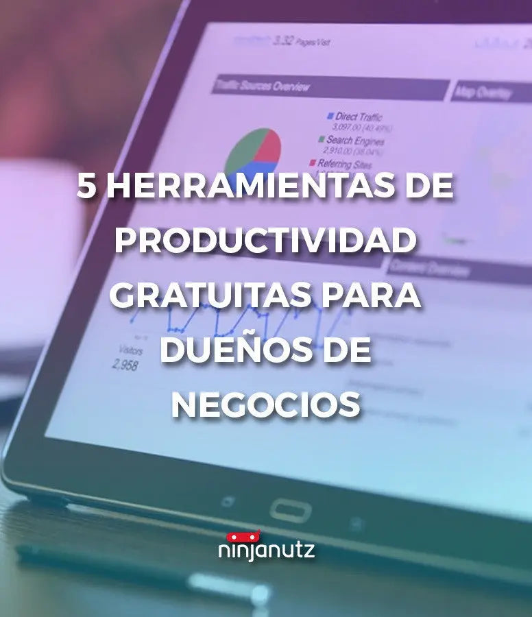 5 herramientas de productividad gratuitas para dueños de negocios NinjaNutz®