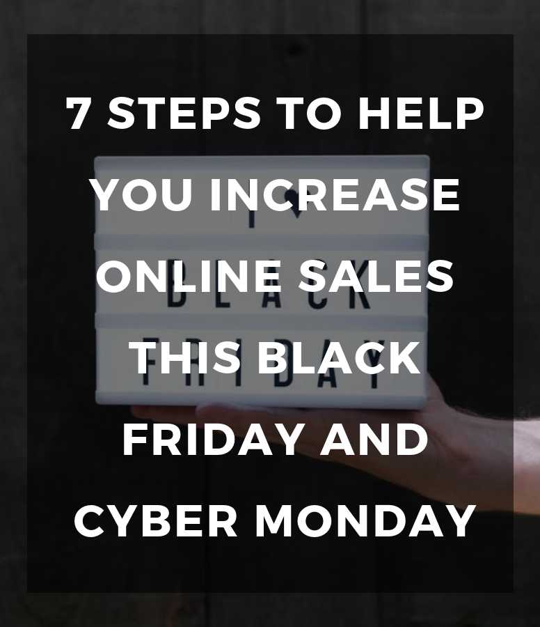 7 steps to help you increase online sales this Black Friday and Cyber Monday NinjaNutz®