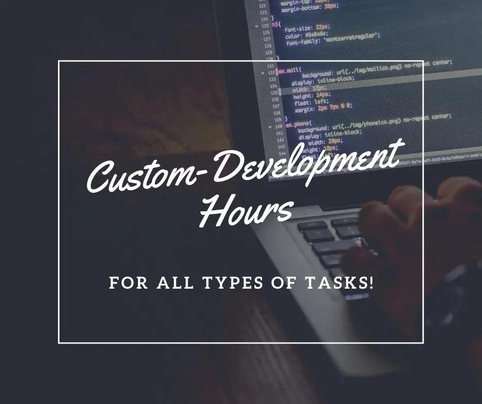 Custom Development Hour Packs - For All Types of Tasks NinjaNutz